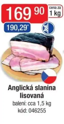 Qanto Anglická slanina lisovaná nabídka