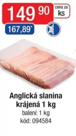 Qanto Anglická slanina krájená nabídka