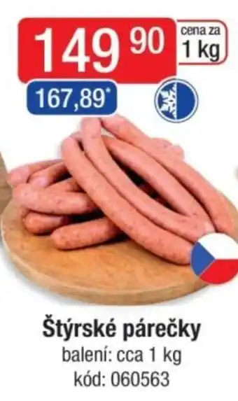 Qanto Štýrské párečky nabídka