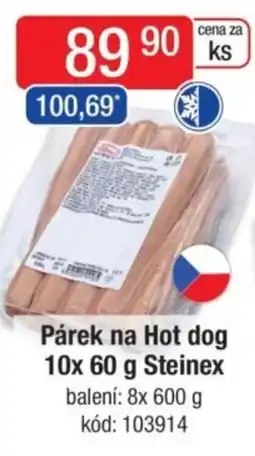 Qanto Párek na Hot dog Steinex nabídka
