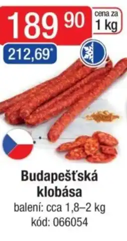 Qanto Budapešťská klobása nabídka
