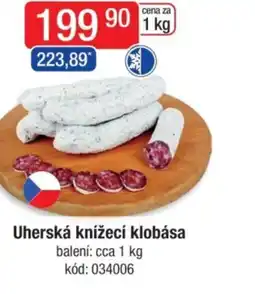 Qanto Uherská knížecí klobása nabídka