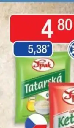 Qanto SPAK Tatarská omáčka nabídka