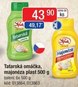 Qanto SPAK Tatarská omáčka, majonéza plast nabídka