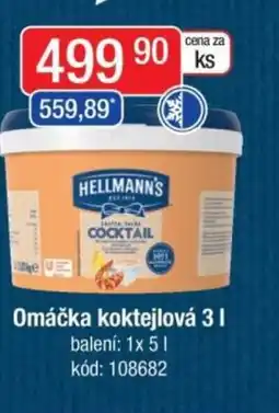 Qanto HELLMANN'S Omáčka koktejlová nabídka