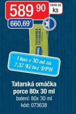 Qanto HELLMANN'S Tatarská omáčka porce nabídka