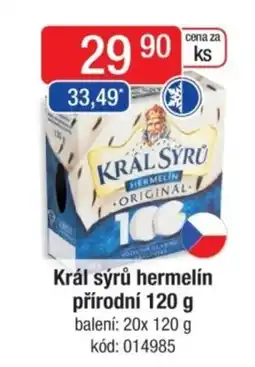 Qanto Král sýrů Hermelín přírodní nabídka