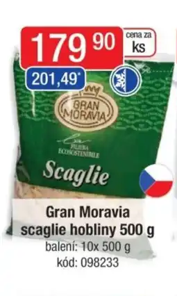 Qanto Gran Moravia scaglie hobliny nabídka