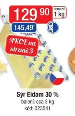 Qanto Sýr Eidam 30% nabídka