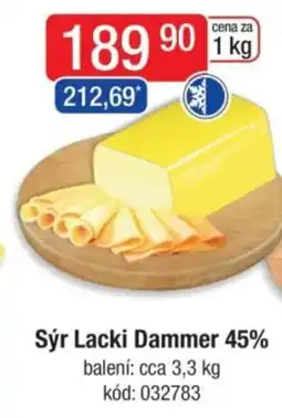 Qanto Sýr Lacki Dammer 45% nabídka