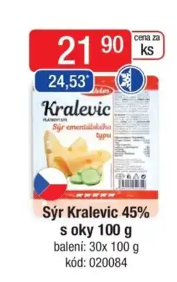 Qanto Sýr Kralevic 45% s oky nabídka