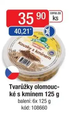 Qanto Tvarůžky olomouc- ké s kmínem nabídka