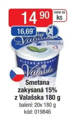 Qanto Smetana zakysaná 15% z Valašska nabídka