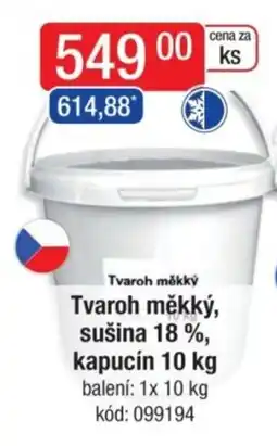 Qanto Tvaroh měkký, sušina 18%, Kapucín nabídka
