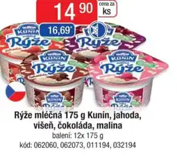 Qanto KUNIN Rýže mléčná, jahoda, višeň, čokoláda, malina nabídka