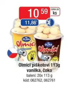 Qanto OLMA Olmíci piškotoví vanilka, čoko nabídka
