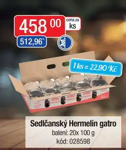 Qanto Sedlčanský Hermelín gatro nabídka