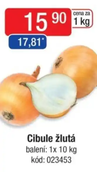 Qanto Cibule žlutá nabídka