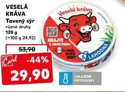 Kaufland VESELÁ KRÁVA Tavený sýr nabídka