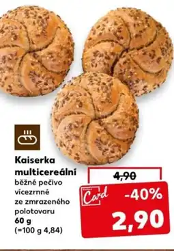 Kaufland Kaiserka multicereální nabídka