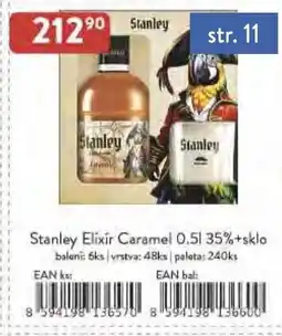 Astur&Qanto Stanley Elixir Caramel 35%+sklo nabídka