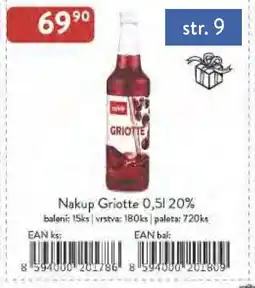 Astur&Qanto Nakup Griotte 20% nabídka