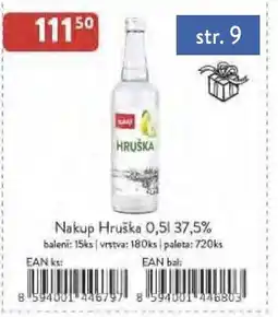 Astur&Qanto Nakup Hruška 37,5% nabídka