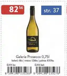Astur&Qanto Galerie Prosecco nabídka