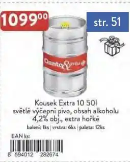 Astur&Qanto Kousek Extra 10 nabídka