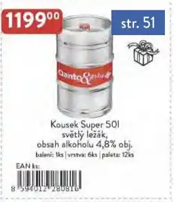 Astur&Qanto Kousek Super nabídka
