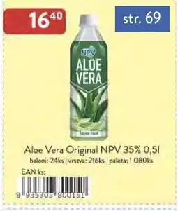 Astur&Qanto Aloe Vera Original NPV 35% nabídka