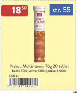 Astur&Qanto Nakup Multivitamin nabídka