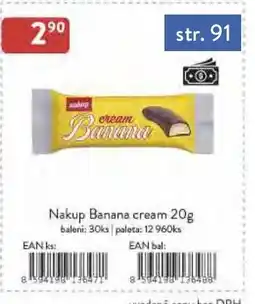 Astur&Qanto Nakup Banana cream nabídka