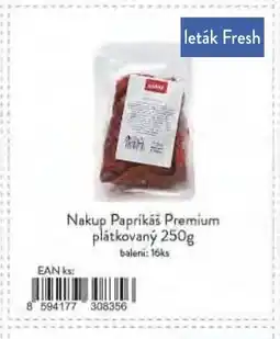 Astur&Qanto Nakup Paprikaš Premium plátkovaný nabídka