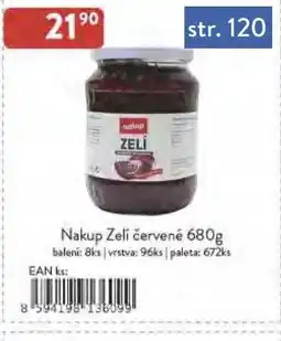 Astur&Qanto Nakup Zeli červené nabídka