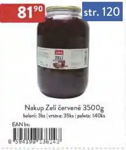 Astur&Qanto Nakup Zelí červené nabídka