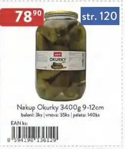 Astur&Qanto Nakup Okurky nabídka