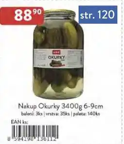 Astur&Qanto Nakup Okurky nabídka