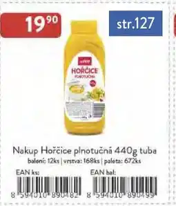 Astur&Qanto Nakup Hořčice plnotučná tuba nabídka