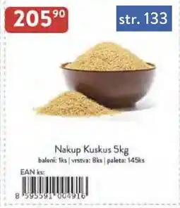 Astur&Qanto Nakup Kuskus nabídka