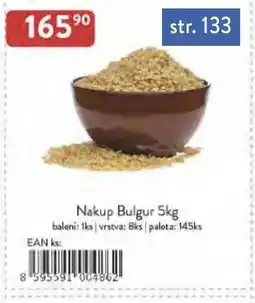 Astur&Qanto Nakup Bulgur nabídka
