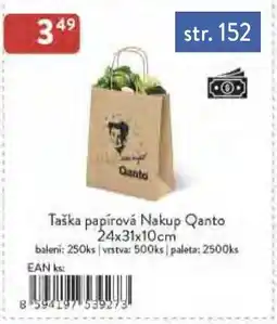 Astur&Qanto Taška papírová Nakup Qanto nabídka