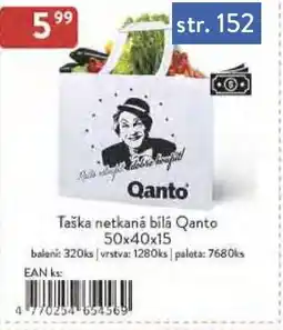 Astur&Qanto Taška netkaná bílá Qanto nabídka