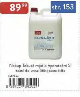 Astur&Qanto Nakup Tekuté mýdlo hydratační nabídka