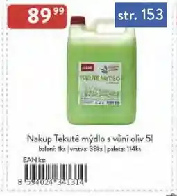 Astur&Qanto Nakup Tekuté mýdlo s vůní oliv nabídka