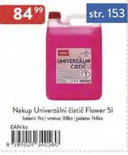Astur&Qanto Nakup Univerzální čistič Flower nabídka
