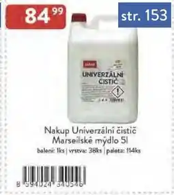 Astur&Qanto Nakup Univerzální čistič Marseilské mýdlo nabídka