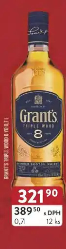 Astur&Qanto GRANT'S Triple wood 8 yo nabídka