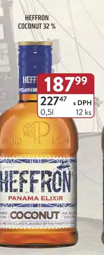 Astur&Qanto HEFFRON Coconut 32% nabídka
