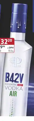 Astur&Qanto B42V Eccentric vodka Air 42 % nabídka
